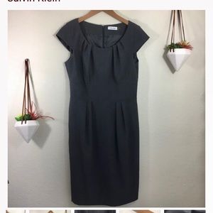 Calvin Klein black (dark grey) dress